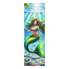 Load image into Gallery viewer, Tropical Goddess Foam Yoga Mat 24” x 72” Printify Home Decor - Tracy McCrackin Photography