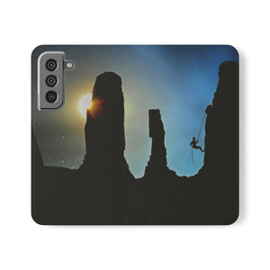 Moonlit Ascent - Flip Cases Samsung Galaxy S22 Printify Phone Case - Tracy McCrackin Photography