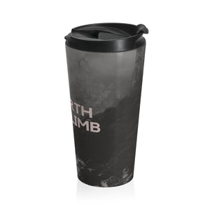 Go Forth and Climb Stainless Steel Travel Mug Printify Mug - Tracy McCrackin Photography