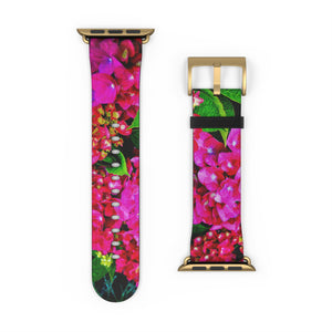 Vibrant Floral Band Watch Band Printify Accessories - Tracy McCrackin Photography