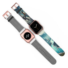 Load image into Gallery viewer, Make Time For Your Dreams Good Vibes Rock Climbing Watch Band Printify Accessories - Tracy McCrackin Photography