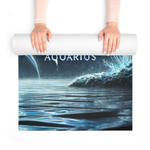 Load image into Gallery viewer, The Visionary of the Waves: Aquarius Merman Yoga Mat Printify Home Decor - Tracy McCrackin Photography