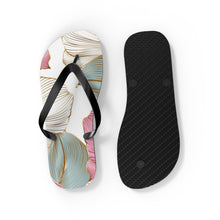 Load image into Gallery viewer, Elegant floral Flip Flops Printify Shoes - Tracy McCrackin Photography