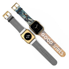 Load image into Gallery viewer, Men&#39;s Good Vibes Rock Climbing Watch Band Printify Accessories - Tracy McCrackin Photography