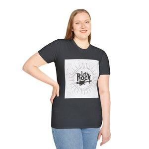 Let's Just Rock Unisex Softstyle T-Shirt Printify T-Shirt - Tracy McCrackin Photography