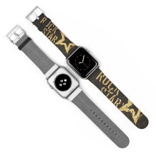 Load image into Gallery viewer, Rock Star Gold/Black Watch Band Printify Accessories - Tracy McCrackin Photography