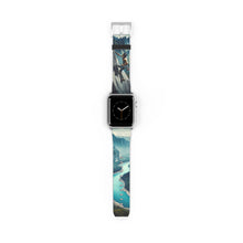 Load image into Gallery viewer, Make Time For Your Dreams Good Vibes Rock Climbing Watch Band 38 - 41 mm / Silver Matte Printify Accessories - Tracy McCrackin Photography