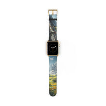 Load image into Gallery viewer, It&#39;s Time To Go ClimbnVibes Rock Climbing Watch Band 42 - 45 mm / Gold Matte Printify Accessories - Tracy McCrackin Photography