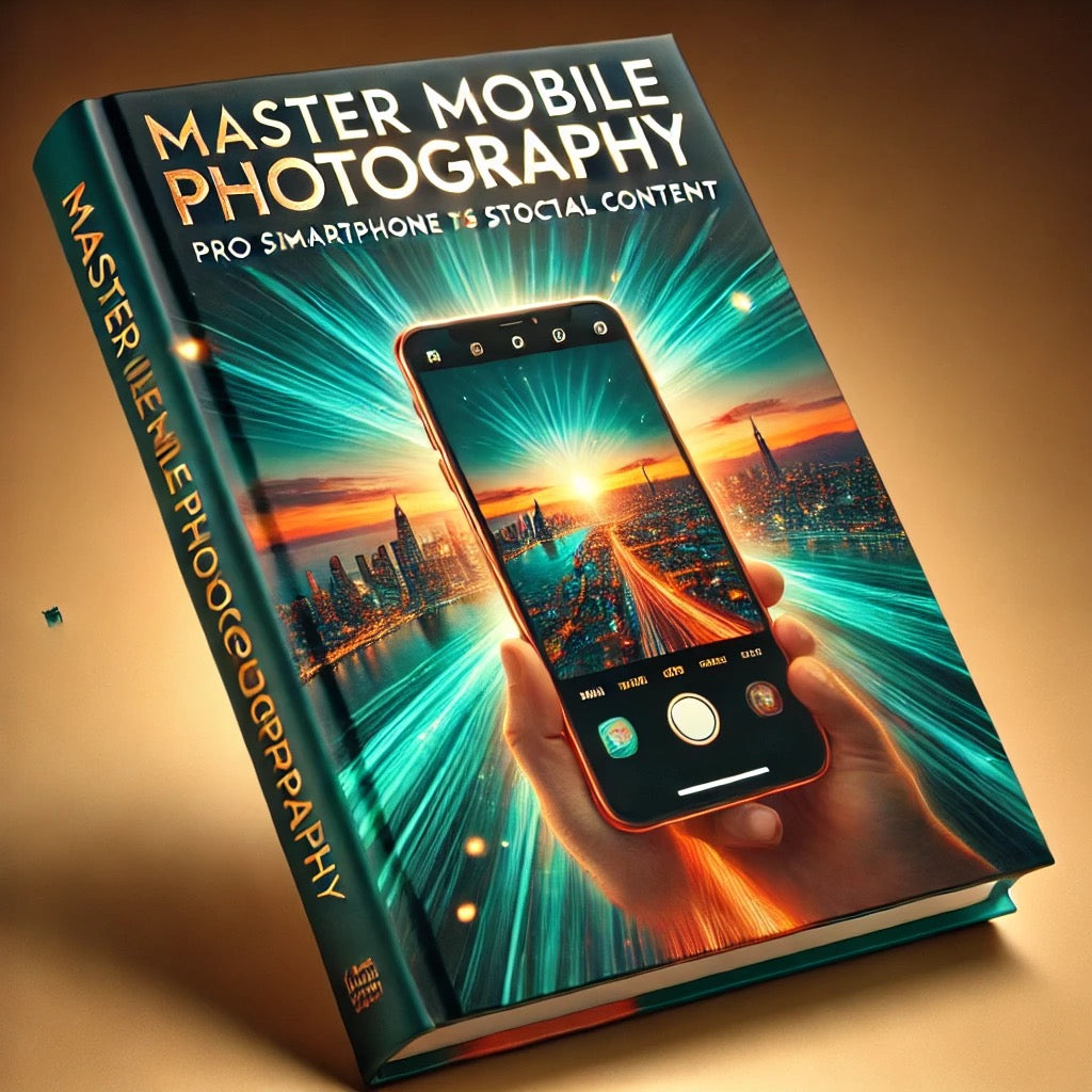 PREORDER: Master Your Mobile Phone: Pro Techniques to Capture, Edit & Share Like a Pro; Digital Download