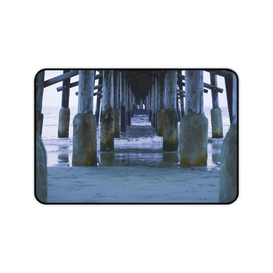 Beach Pier Desk Mat 12