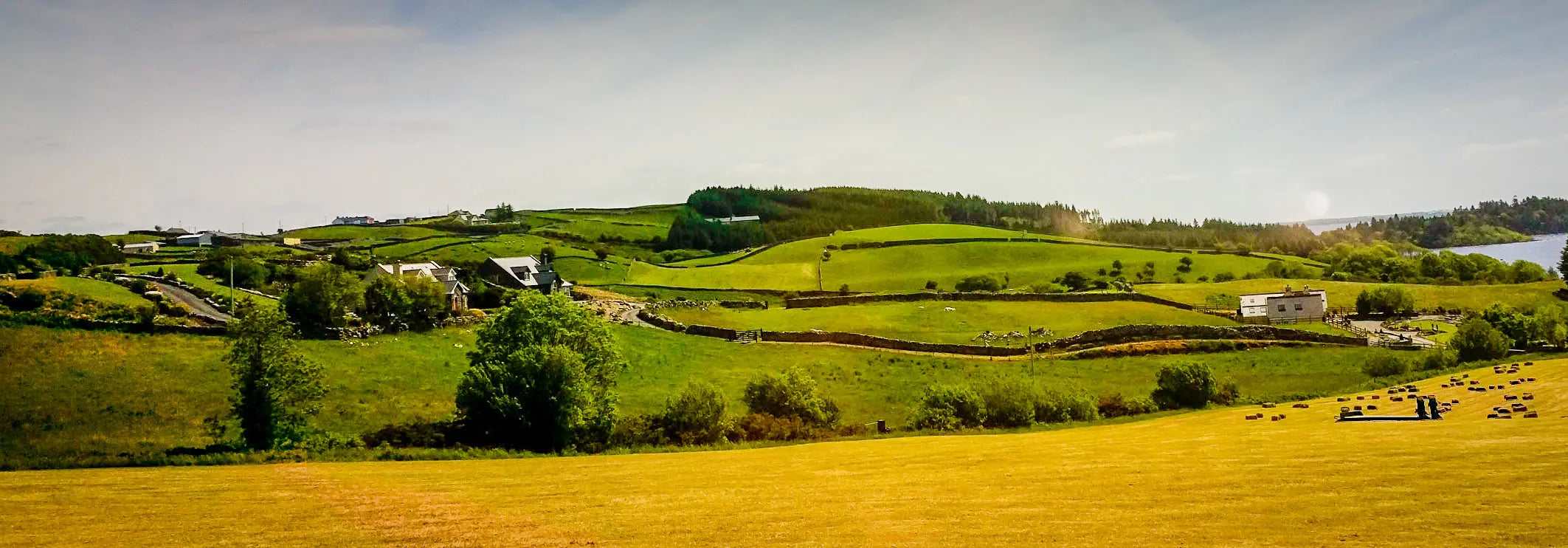 Ireland Unveiled: Panoramic Landscapes of Emerald Beauty Gallery Wrap / Colored / 10 x 20 Tracy McCrackin Photography Wall art - Tracy McCrackin Photography