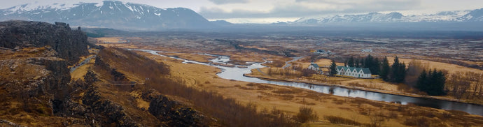 Idyllic Iceland: Meadows and Fields Panorama Tracy McCrackin Photography Wall art - Tracy McCrackin Photography