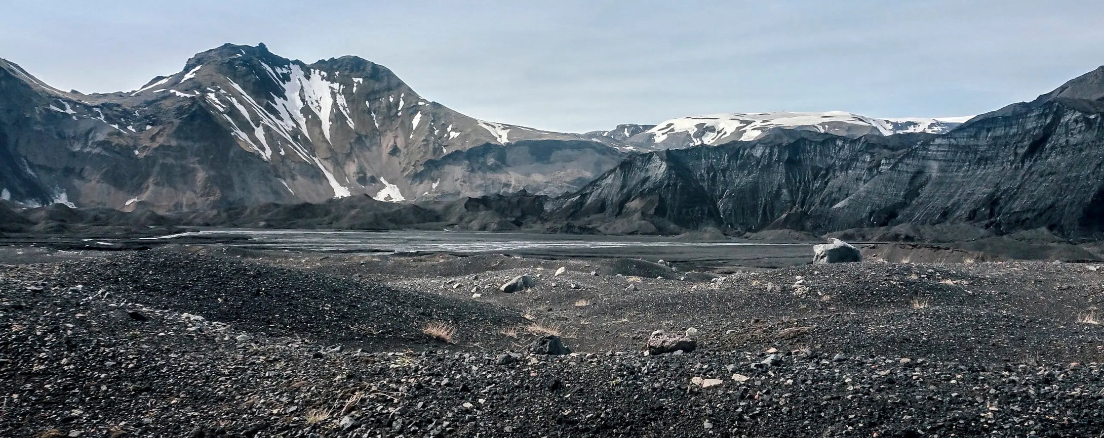 Iceland Panorama: Martian-Like Landscape of Volcano Valley Giclee / Colored / 10 x 10 Tracy McCrackin Photography Wall art - Tracy McCrackin Photography