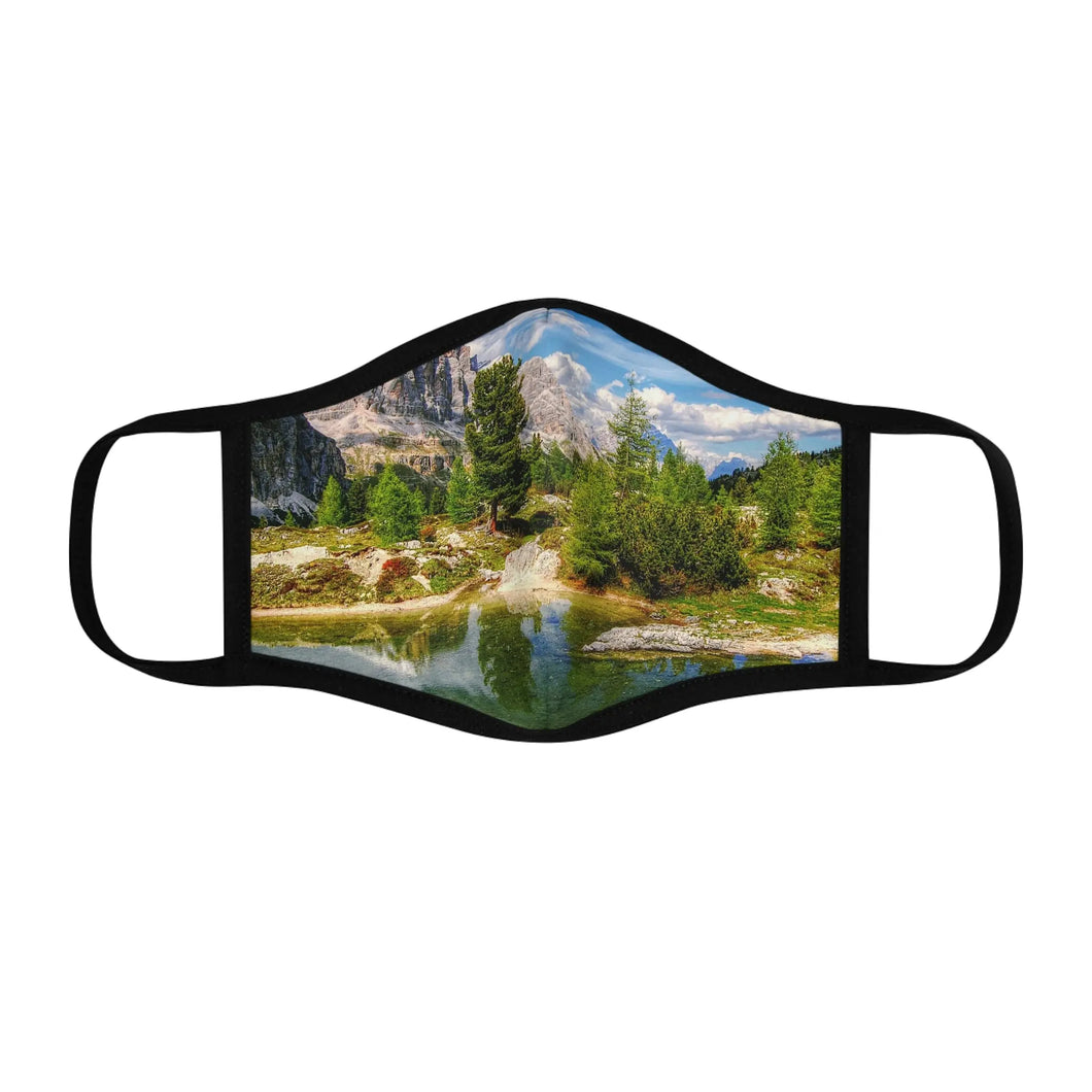 Parks Fitted Polyester Face Mask - Utah One size Printify Accessories - Tracy McCrackin Photography