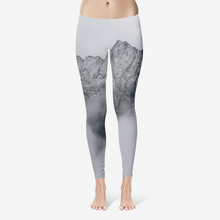 Load image into Gallery viewer, Mountain Mist Temp Control Cotton Leggings S Printy6 Clothing - Tracy McCrackin Photography