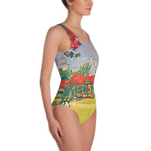 Load image into Gallery viewer, Garden Escape One-Piece Swimsuit XS Tracy McCrackin Photography - Tracy McCrackin Photography