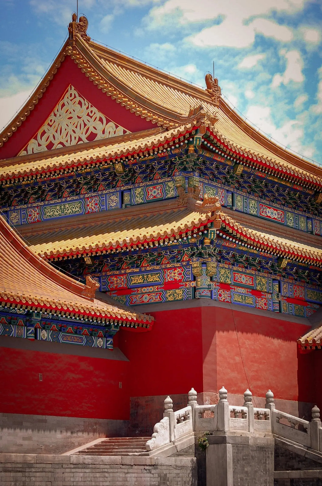 Majestic Essence: Buildings of the Forbidden City Giclee / Colored / 5 x 7 Tracy McCrackin Photography Wall art - Tracy McCrackin Photography