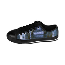 Load image into Gallery viewer, Beach Pier Men&#39;s Sneakers Black / US 9 Printify Clothing - Tracy McCrackin Photography