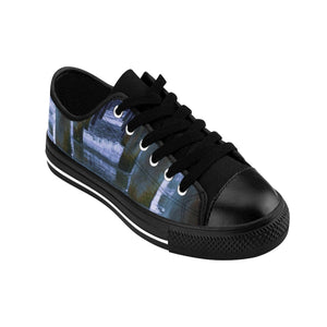 Beach Pier Men's Sneakers Black / US 9 Printify Clothing - Tracy McCrackin Photography