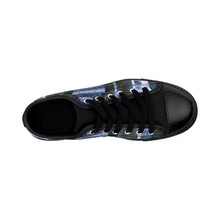 Load image into Gallery viewer, Beach Pier Men&#39;s Sneakers Black / US 9 Printify Clothing - Tracy McCrackin Photography