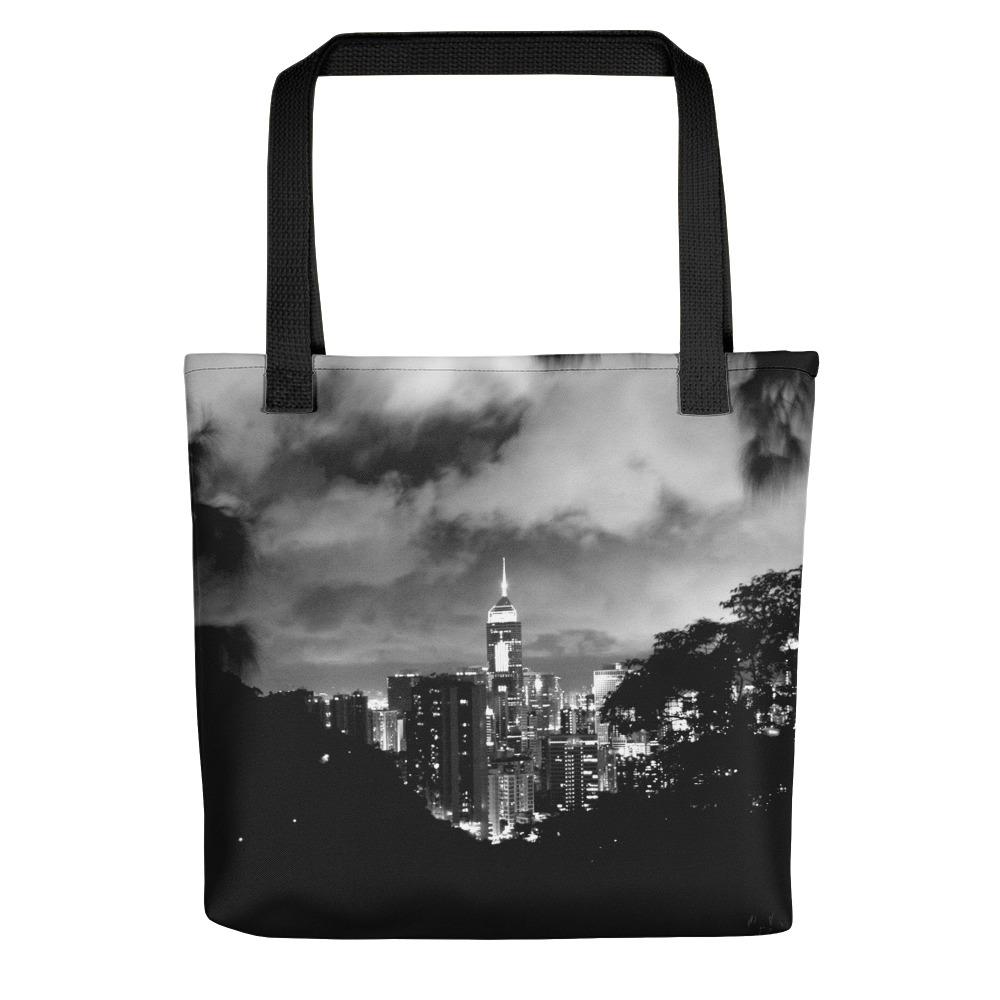 Hong Kong Tote bag Giclee / Black Tracy McCrackin Photography - Tracy McCrackin Photography