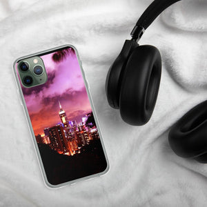 Hong Kong Ruby Sky iPhone Case Tracy McCrackin Photography - Tracy McCrackin Photography