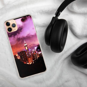 Hong Kong Ruby Sky iPhone Case Tracy McCrackin Photography - Tracy McCrackin Photography