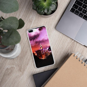 Hong Kong Ruby Sky iPhone Case Tracy McCrackin Photography - Tracy McCrackin Photography