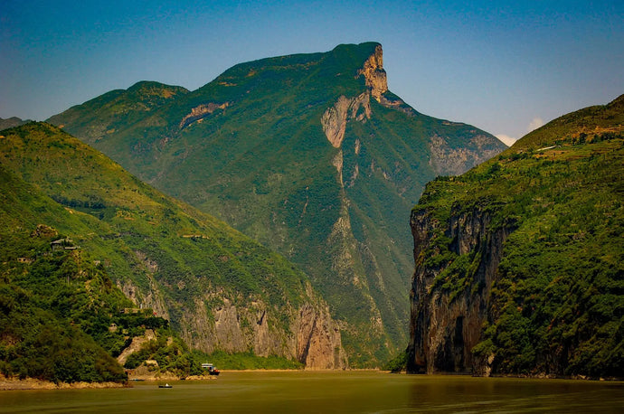 Tranquil Serenity: Mustang Gorges of the Yangtze Giclee / Colored / 5 x 7 Tracy McCrackin Photography Wall art - Tracy McCrackin Photography