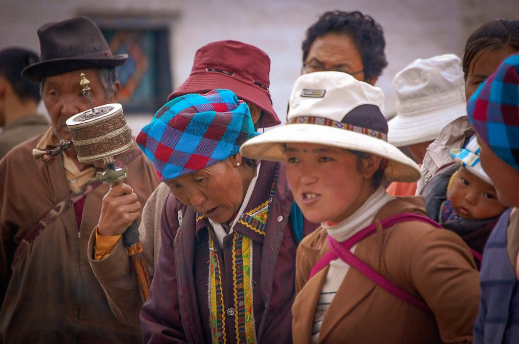 ཆོས་རིགས་དང་མཉེས་རྒྱལ། (Chö Rik dang Nyé Gyal): Spiritual Heritage and Family Pilgrimage Giclee / Colored / 5 x 7 Tracy McCrackin Photography Wall art - Tracy McCrackin Photography