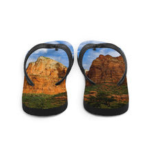 Load image into Gallery viewer, Red Rocks Flip-Flops S Tracy McCrackin Photography Shoes - Tracy McCrackin Photography