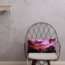 Load image into Gallery viewer, Ruby Nightscape Pillows Printful Home Decor - Tracy McCrackin Photography