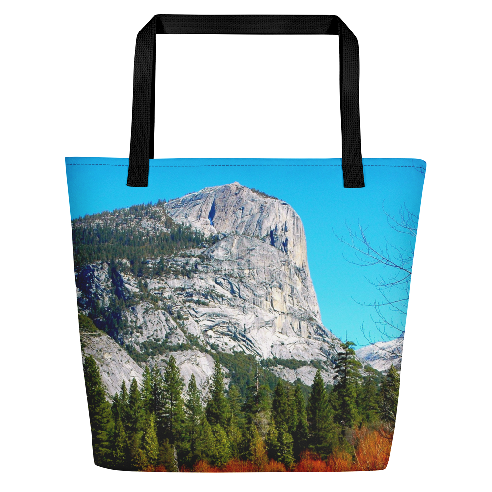 Yosemite Valley Day Bag Giclee / Black Printful Bags - Tracy McCrackin Photography