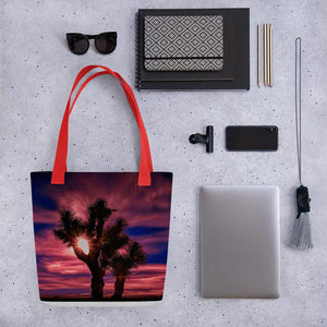 Joshua Tree Tote bag Giclee / Black Tracy McCrackin Photography - Tracy McCrackin Photography