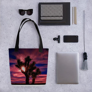 Joshua Tree Tote bag Giclee / Black Tracy McCrackin Photography - Tracy McCrackin Photography