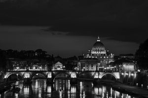 Starry Nights Over Rome: Capturing Eternal Romance Tracy McCrackin Photography Wall art - Tracy McCrackin Photography