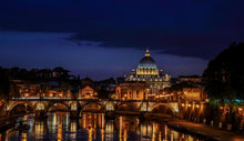 Load image into Gallery viewer, Starry Nights Over Rome: Capturing Eternal Romance Tracy McCrackin Photography Wall art - Tracy McCrackin Photography