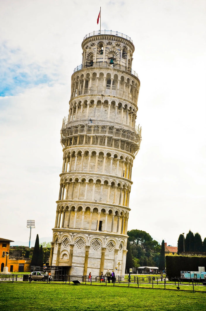 Iconic Leaning Tower of Pisa Giclee / Colored / 8 x 10 Tracy McCrackin Photography Wall art - Tracy McCrackin Photography