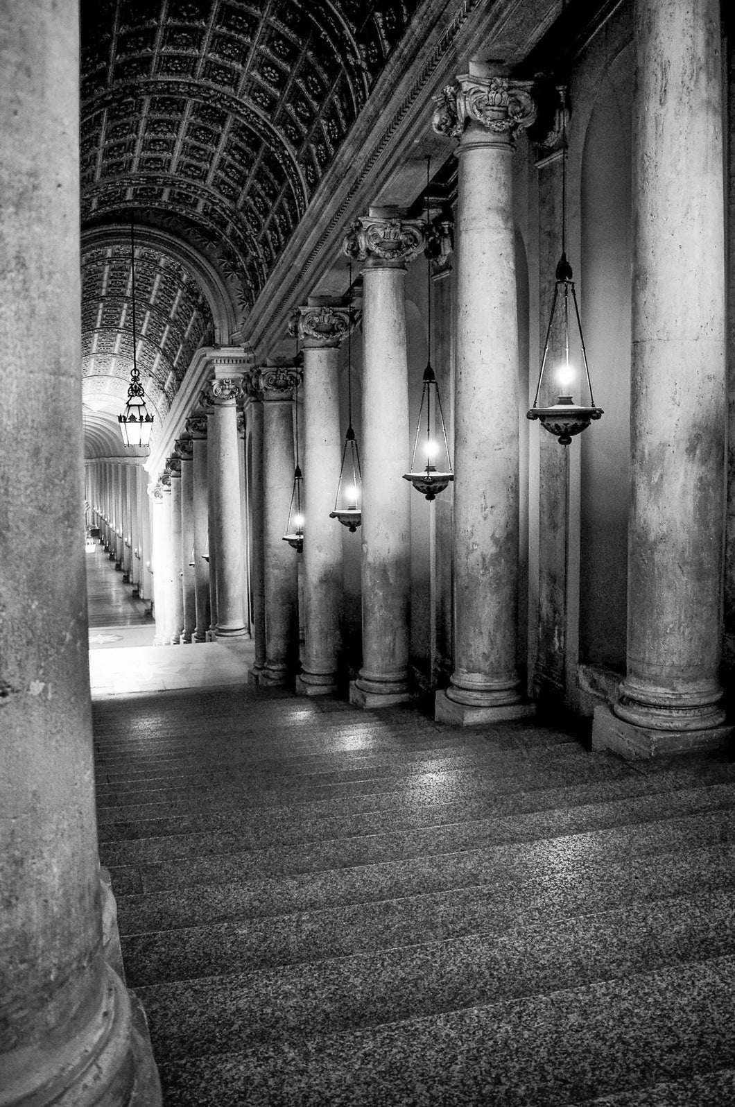 walkway-b-w Giclee / Colored / 5 x 7 Tracy McCrackin Photography Gicl‚e - Tracy McCrackin Photography