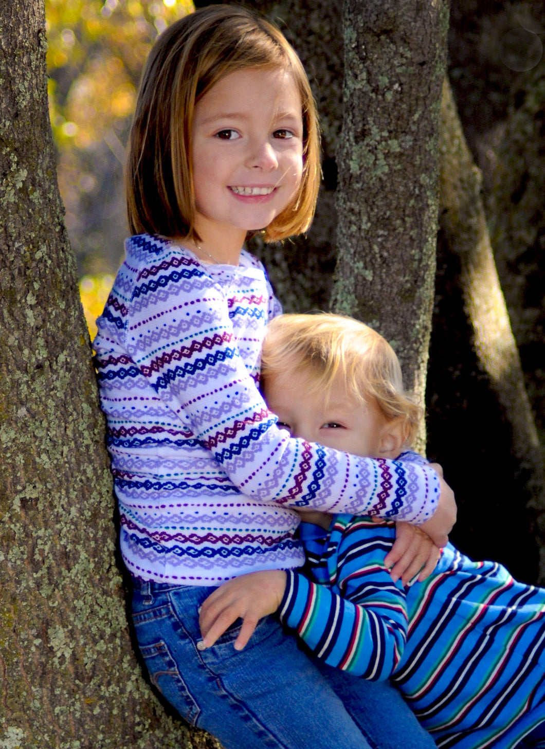 brother-and-sister-fall-portraits Giclee / Colored / 5 x 7 Tracy McCrackin Photography - Tracy McCrackin Photography