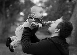 father-and-son-at-the-park Giclee / Colored / 5 x 7 Tracy McCrackin Photography - Tracy McCrackin Photography