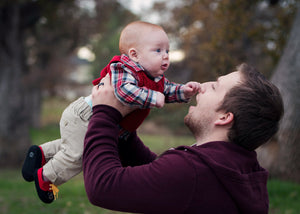 father-and-son-at-the-park Giclee / Colored / 5 x 7 Tracy McCrackin Photography - Tracy McCrackin Photography