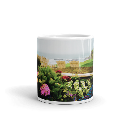 Tranquility by the Sea Mug - Carmel, California Giclee / 11oz Printful Home Decor - Tracy McCrackin Photography