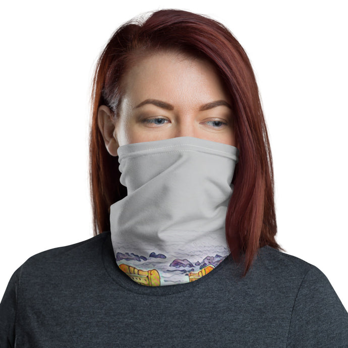 Coastal Gardens Face Mask/Neck Gaiter - Carmel, California Default Title Tracy McCrackin Photography Clothing - Tracy McCrackin Photography