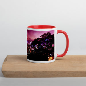 Hong Kong Nightscape Mug with Color Inside Tracy McCrackin Photography - Tracy McCrackin Photography