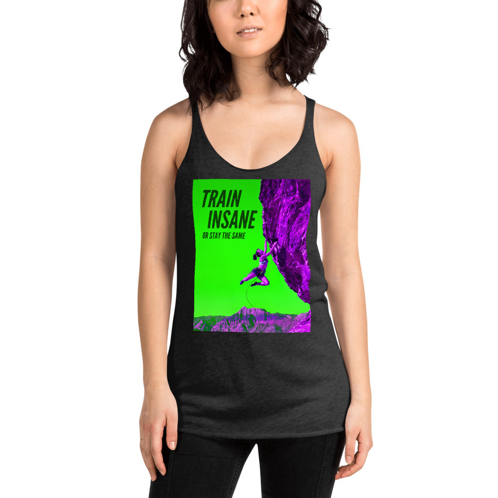 Train Insane Women's Racerback Tank Giclee / Vintage Black / XS Tracy McCrackin Photography - Tracy McCrackin Photography