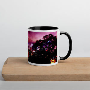 Hong Kong Nightscape Mug with Color Inside Tracy McCrackin Photography - Tracy McCrackin Photography