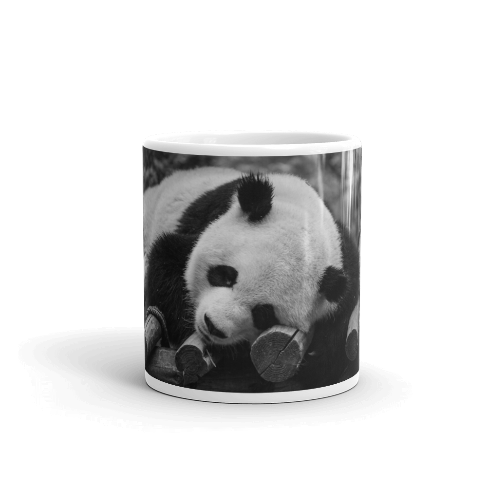 Panda Love Mug Giclee / 11oz Printful Home Decor - Tracy McCrackin Photography