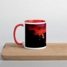 Load image into Gallery viewer, Hong Kong Nightscape Mug with Color Inside Tracy McCrackin Photography - Tracy McCrackin Photography