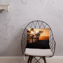 Load image into Gallery viewer, Lake Tahoe Sunset Pillows Giclee / 18×18 Printful Home Decor - Tracy McCrackin Photography